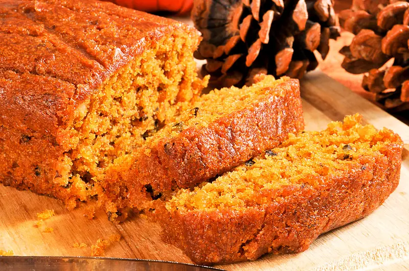 Cate's Pumpkin Nut Bread