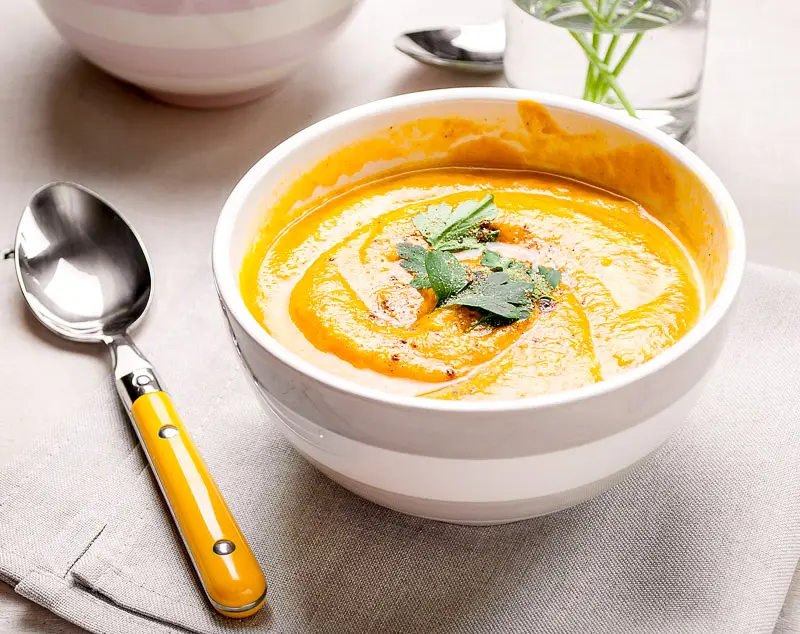 Curried Pumpkin-Apple Soup