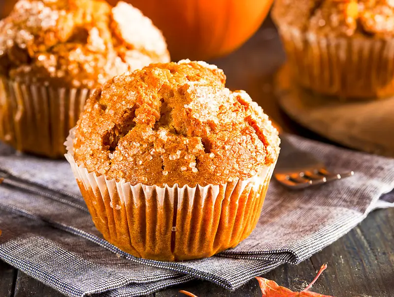 Honey-Wheat Pumpkin Muffins