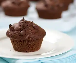 Chocolate Chocolate Chip Cupcakes