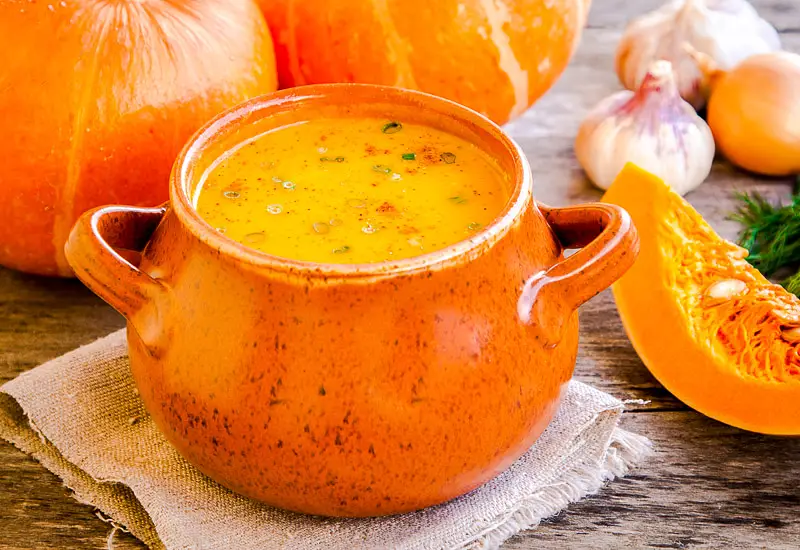 Pumpkin Cheese Soup