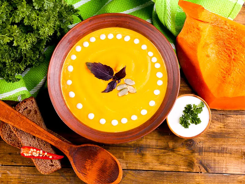 Acorn Squash & Apple Soup