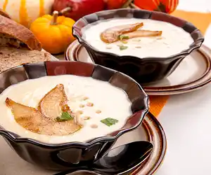 Creamy Roasted Parsnip Soup 