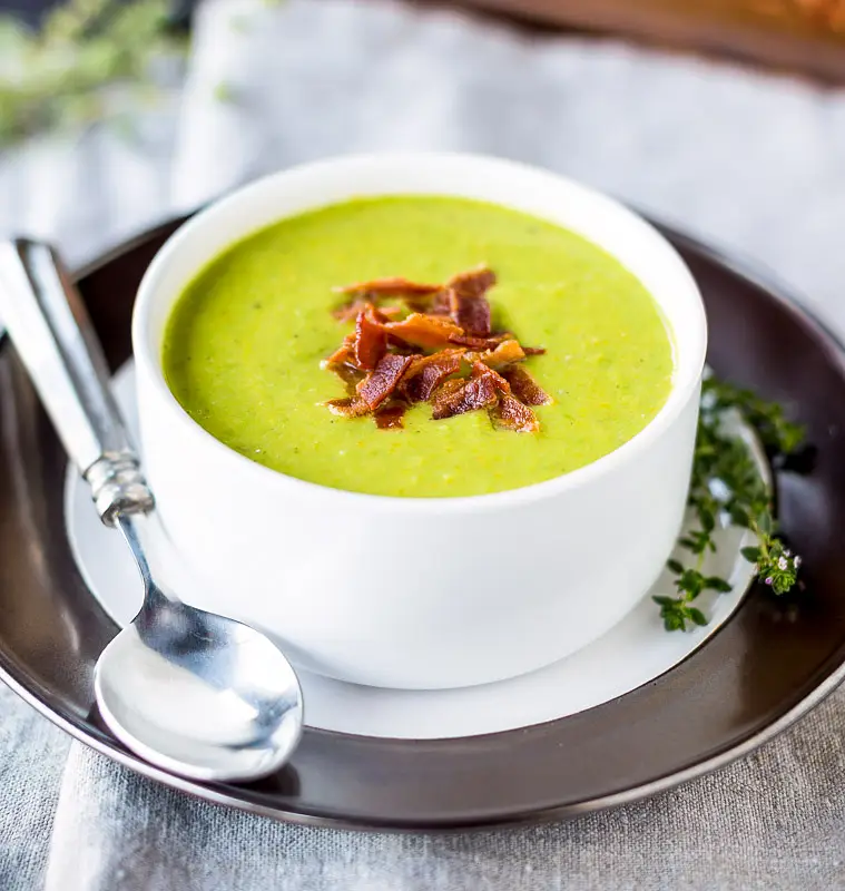 Minted Split & Fresh Pea Soup
