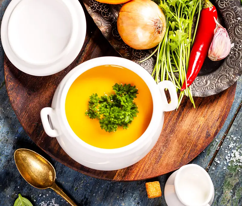 Carrot & Acorn Squash Soup