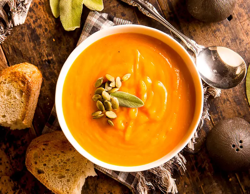 Aduki & Squash Soup