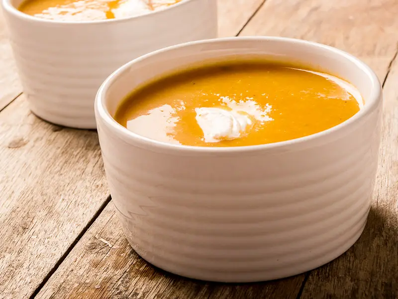 Autumn Squash & Apple Soup