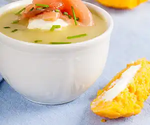 Chef Andrew Berman's Potato-Horseradish Soup