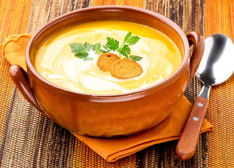 Carrot Soup with Coriander
