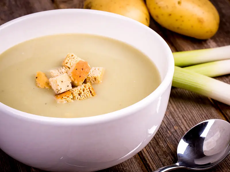 Mom's Potato-Leek Soup