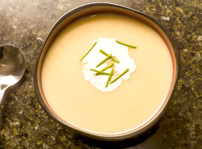 Chilled Leek & Potato Soup