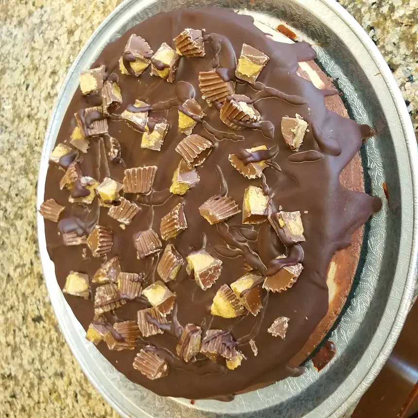 Chocolate-Peanut Butter Cheesecake