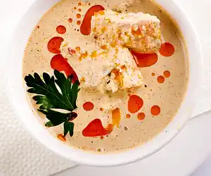 Sri Lanka Malu Soup Fish & Lentils