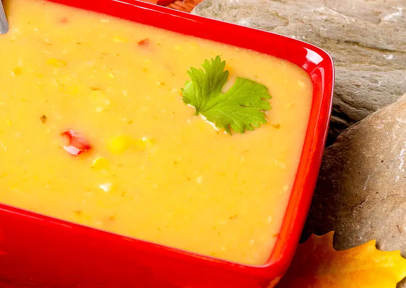 Creamy Corn & Bell Pepper Chowder