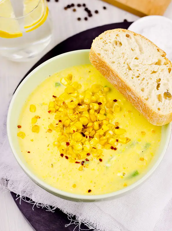 Very Creamy Corn Chowder