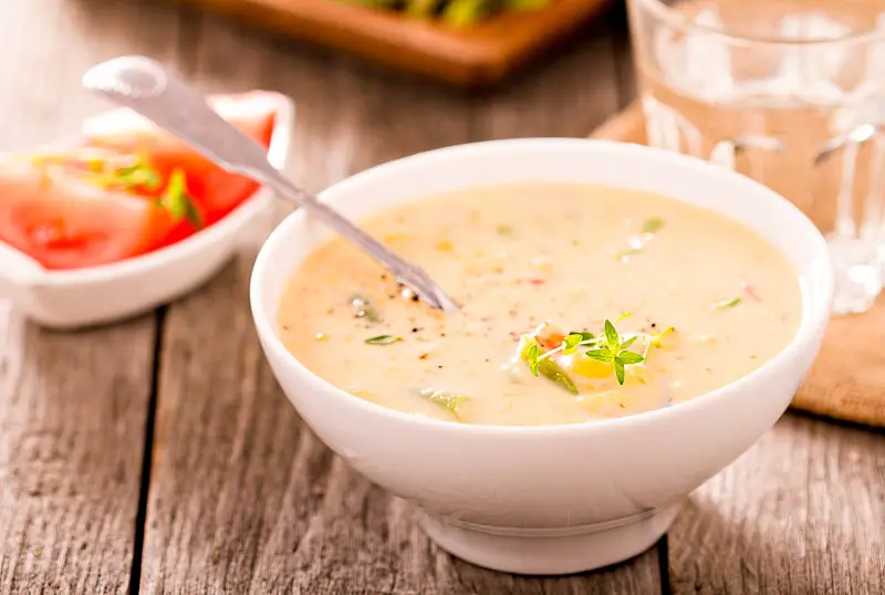 Comfy Corn & Potato Chowder