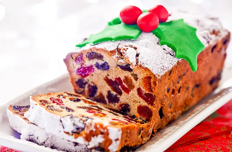 Whole Wheat Christmas Cake