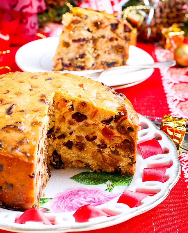 Vegan Christmas Cake