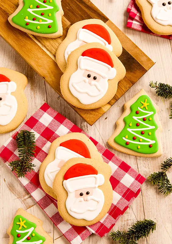 Classic Christmas Cut-Outs Cookies