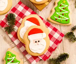 Classic Christmas Cut-Outs Cookies