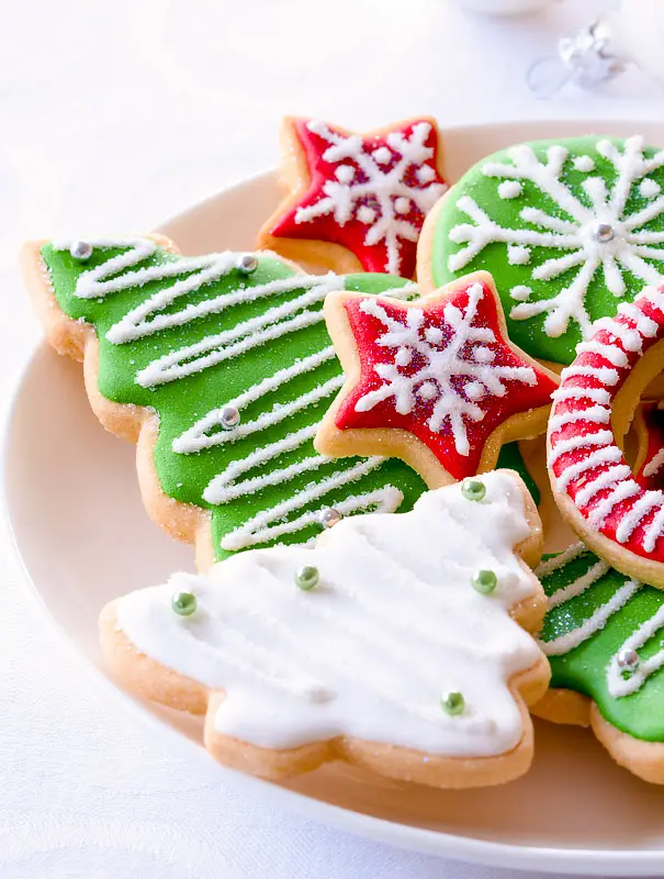 Molded Christmas Cookies