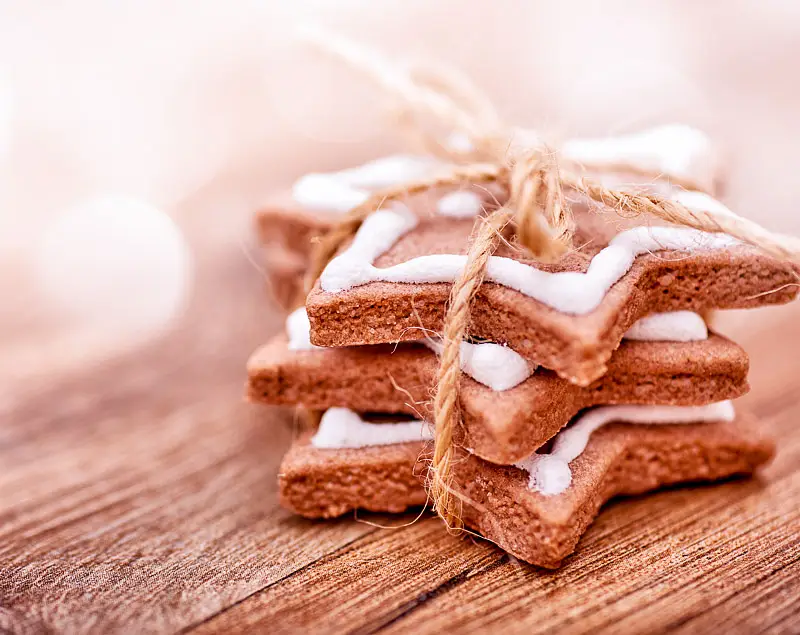 Rubber Stamp Gingerbread Cookies