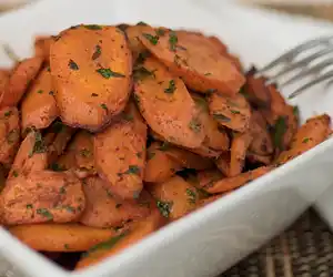 Chili Roasted Carrots