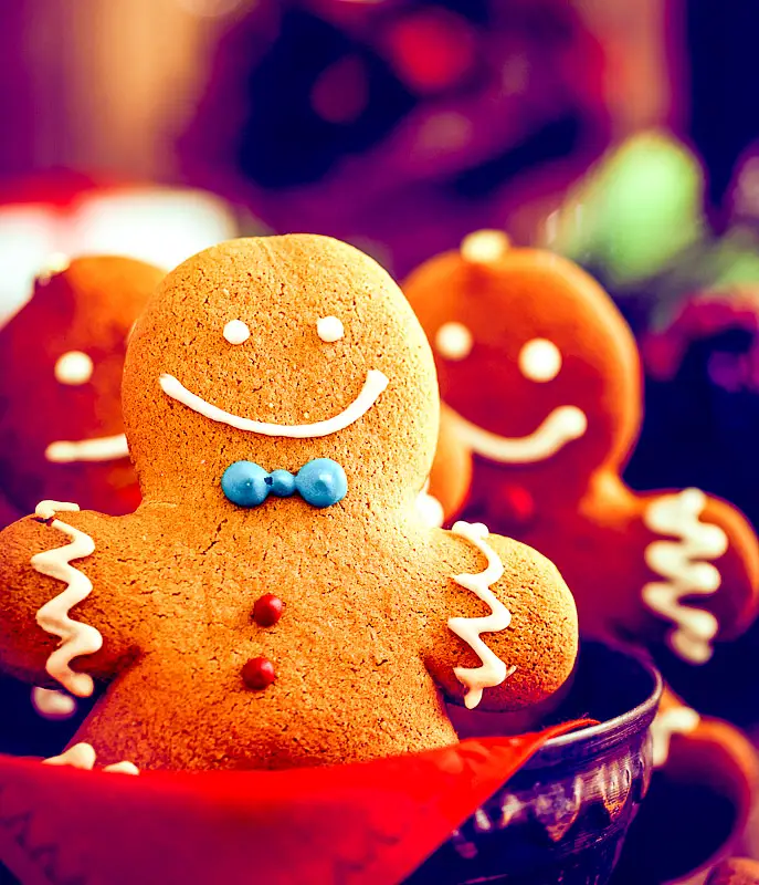 Decorated Spice Cookies