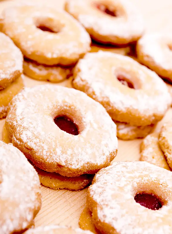 Favorite Linzer Cookies