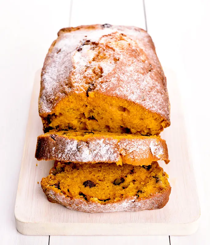 Hazelnut Pumpkin Bread