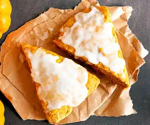 Curried Pumpkin & Ginger Scones