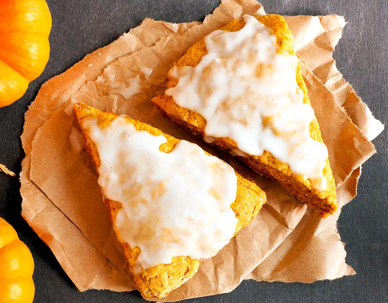 Curried Pumpkin & Ginger Scones