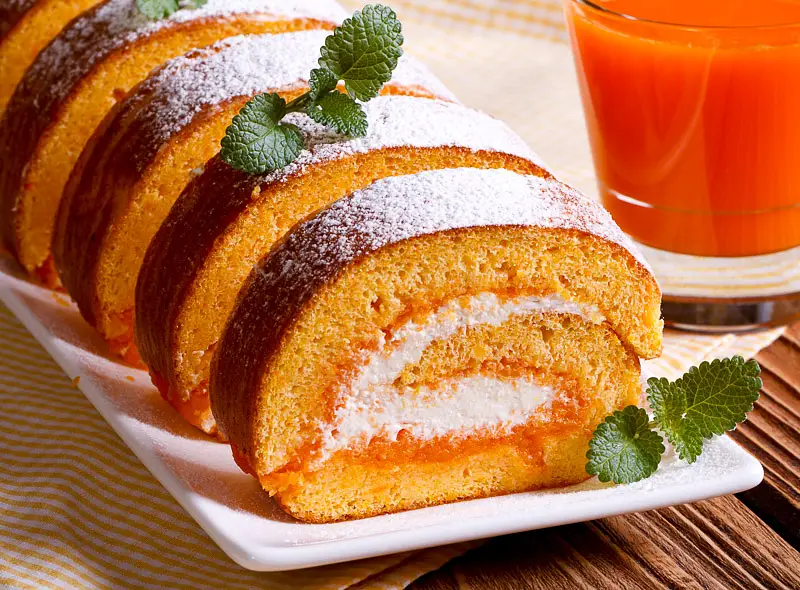 Pumpkin Cake Roll