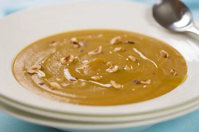 Hearty Roasted Butternut Squash & Apple Soup