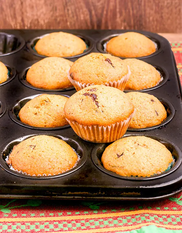 Whole Grain Spice Pumpkin Muffins