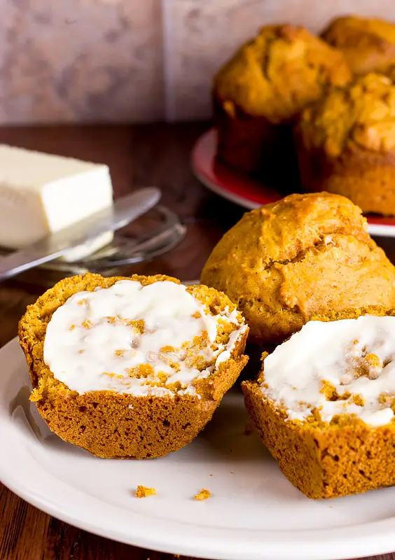 Pumpkin Muffins (Low-fat & Sugar-free)