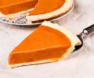 Yummy Low-Fat Pumpkin Pie