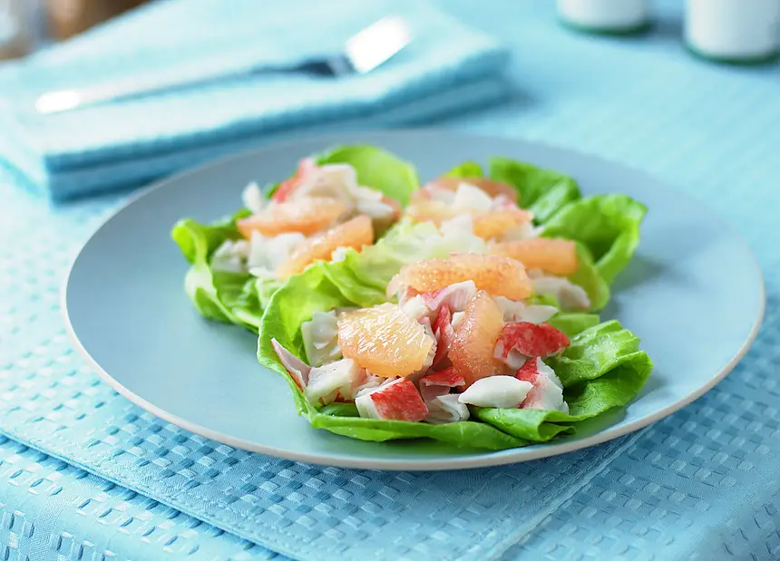Crab n' Pink Grapefruit Salad