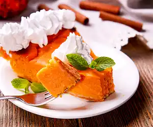 Favourite  Pumpkin Chiffon Pie