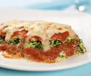 Natalia's Chicken Breasts stuffed with Spinach, Ricotta & Provolone Cheese