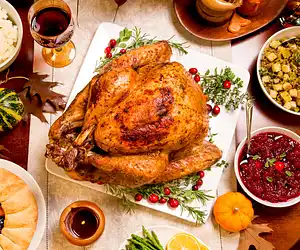 Roasted Maple Orange Glazed Turkey