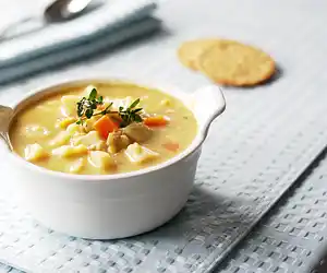 Granny's Chunky Potato-Leek Soup