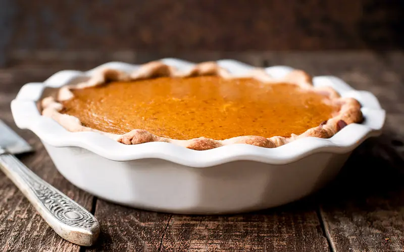 Rude's Cayenne Pumpkin Pie