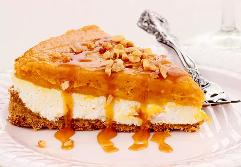 Double Layer Pumpkin Pie
