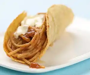 Spaghetti Tacos