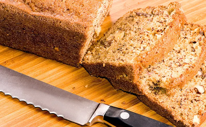Very Buttery Banana Nut Bread