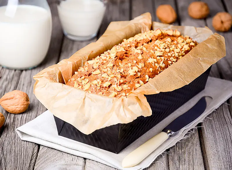 Mom's Banana Sour Cream Bread 