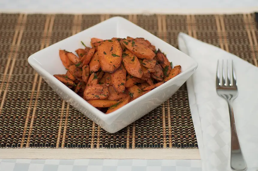 Chili Roasted Carrots