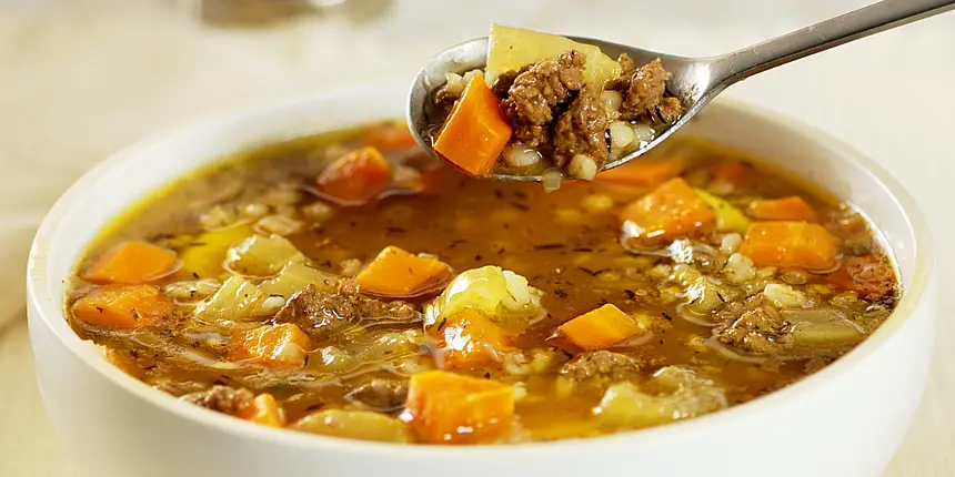 Ground Beef Barley Soup
