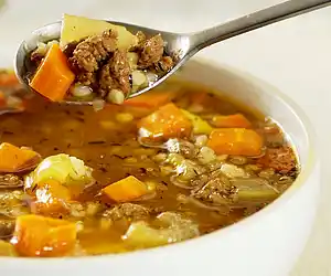 Ground Beef Barley Soup